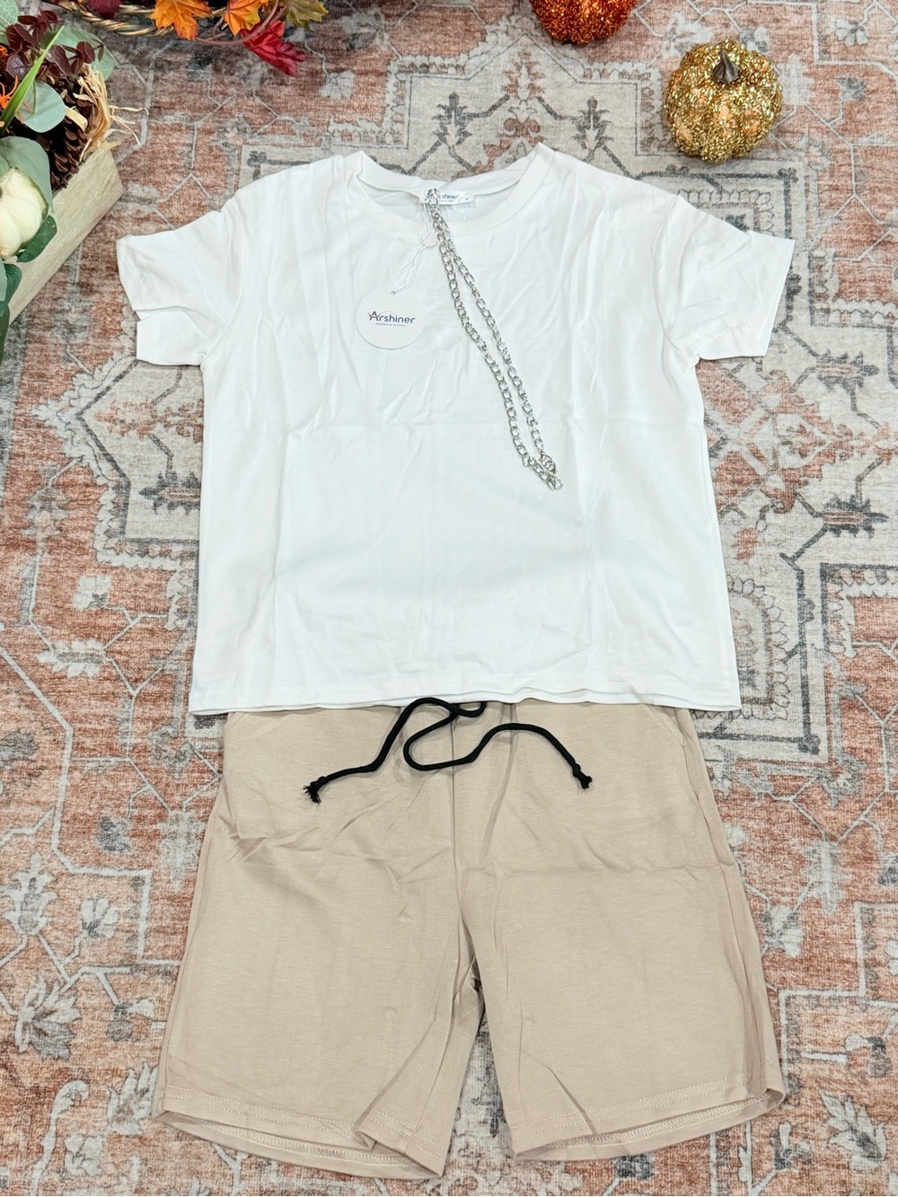 Kids White T‑Shirt by